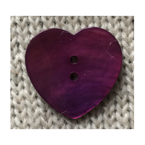 Hjerte 24mm F5 Rosalilla